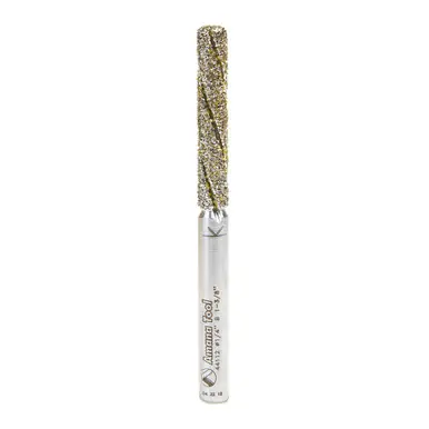 Amana 44112 Diamond Grit 1/4 Dia x 1-3/8 Cut Length x 1/4" Shank, 3 Flute Down-Cut Alloy Steel End