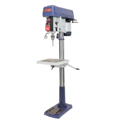 PALMGREN 9680178 - 17" 16-Speed Heavy-Duty Step Pulley Floor Drill Press, 1HP, 3PH, 230V
