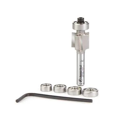 Amana 49342 Carbide Tipped Binding/Rabbeting 15mm (19/32) D x 11.5mm (7/16) CH x 1/4 Shank Router