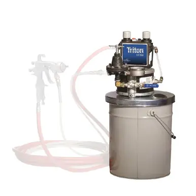 GRACO 233466 - Triton 1 1 Aluminum Pump Package, Pail Mount, with Suction Hose, Applicator Not