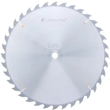 Amana 620360 Carbide Tipped Ripping Standard 20" D x 36T FT, 18 Deg, 1" Bore, Circular Saw Blade