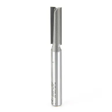 Amana 45404 Carbide Tipped Straight Plunge High Production 3/8 D x 1-1/4 CH x 3/8 Shank Router Bit