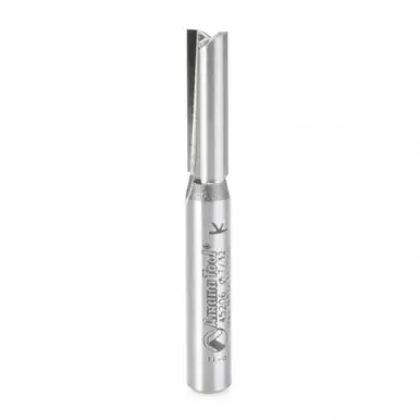Amana 45206 Carbide Tipped Undersized Plywood Dado Plunge 7/32 D x 3/4 CH x 1/4" Shank Router Bit
