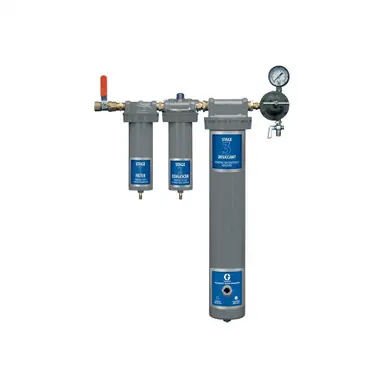GRACO 234401 - 3-Stage Desiccant Air Drying System, Includes 234402, 234403 & 234404, 160 PSI Max,