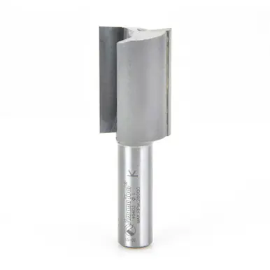Amana 45403 Carbide Tipped Straight Plunge High Production 1 D x 1-1/2 CH x 1/2 Shank x 3-1/8"