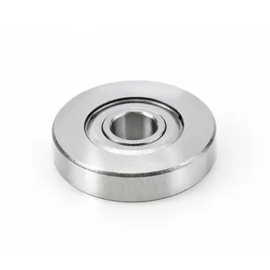 Amana 47771 Metric Steel Ball Bearing Guide 1-1/8 Overall D x 8mm Inner D x 1/4 Height