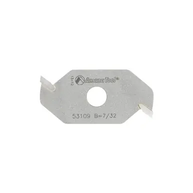 Amana 53109 Slotting Cutter 2 Wing x 1-7/8 D x 7/32 CH x 5/16 Inner D