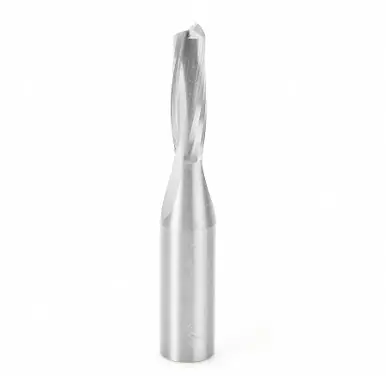 Amana 46253 CNC Spiral Plunge for Solid Wood 5/16 D x 1-1/8 CH x 1/2 Shank x 3" Up-Cut Router Bit