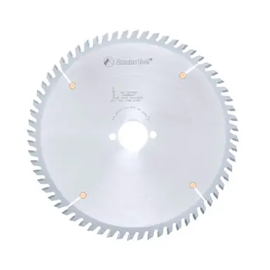Amana 220T600 Carbide Tipped Trim 200MM D x 64T ATB, 10 Deg, 30MM Bore, Circular Saw Blade
