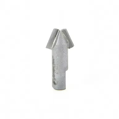 Amana 51600 Carbide Tipped Bevel Laminate Trim 22 Deg Angle x 13/32 D x 9/32 CH x 1/4" Shank Router