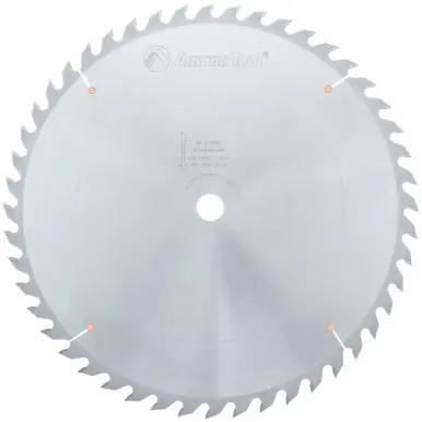 Amana 616480 Carbide Tipped General Purpose 16" D x 48T ATB, 15 Deg, 1" Bore, Circular Saw Blade