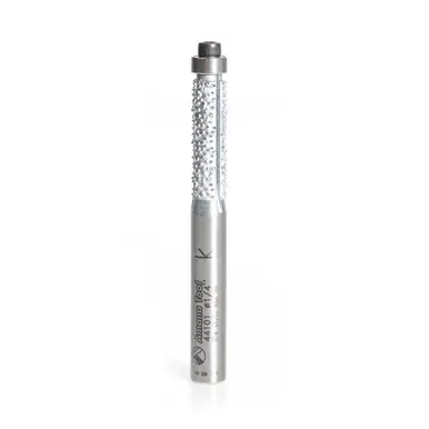 Amana 44101 Fiberglass and Carbon Fiber Cutting, Diamond Coated Flush Trim 1/4 Dia x 3/4 Cut Height