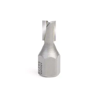 Amana 56275 Carbide Tipped Mortising Screw Straight No Shear Cutter 5/16 + 0.015 D x 1/2 CH x 1/4 -