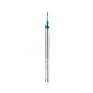 Amana 46229-K Spektra Spiral Plunge 1/32 Dia x 1/8 CH x 1/8 Shank 2" Down-Cut Router Bit