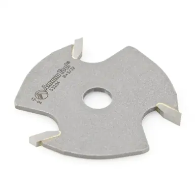 Amana 53204 Slotting Cutter 3 Wing x 1-7/8 D x 3/32 CH x 5/16 Inner D