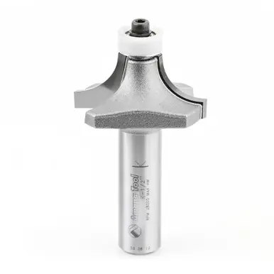 Amana 57139 Carbide Tipped Corner Rounding w/ Ultra-Glide BB Guide Solid Surface 1-1/2 D x 3/4 CH x