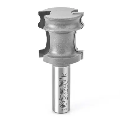 Amana 54310 Carbide Tipped Tambour 1 - 5/64 R x 1-3/16 D x 1/2" Shank Router Bit, Part of Set