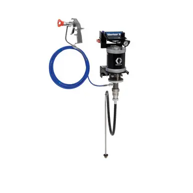 GRACO 24F154 - 30 1 Merkur ES Airless Package, 0.4 gpm fluid flow, wall mount, w/ PerformAA 50