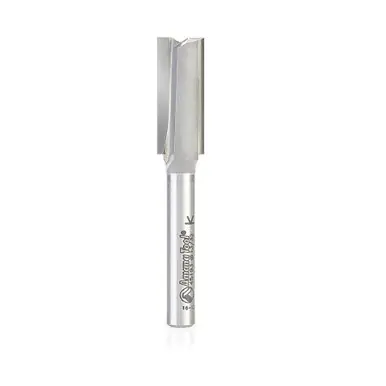 Amana 45193 Carbide Tipped Straight Plunge High Production 13/32 D x 1 CH x 1/4 Shank x 2-1/2"