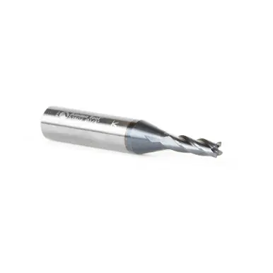 Amana 51602 Spiral for Steel, Stainless Steel & Non Ferrous Metal w/ AlTiN Coating 4-Flute x 1/8 D x