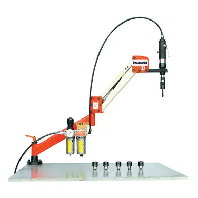 PALMGREN 9680420 - Quick-Tap Pneumatic Tapping Machine 43" reach - 400 rpm