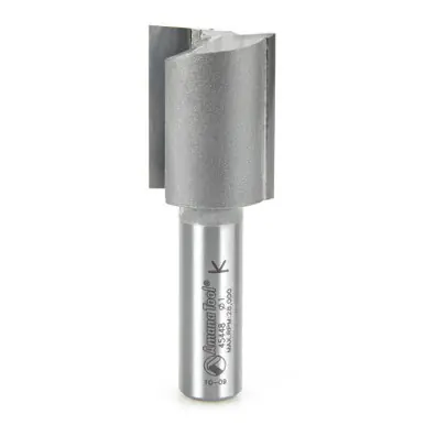 Amana 45448 Carbide Tipped Straight Plunge High Production 1 D x 1-1/4 CH x 1/2 Shank x 2-7/8"
